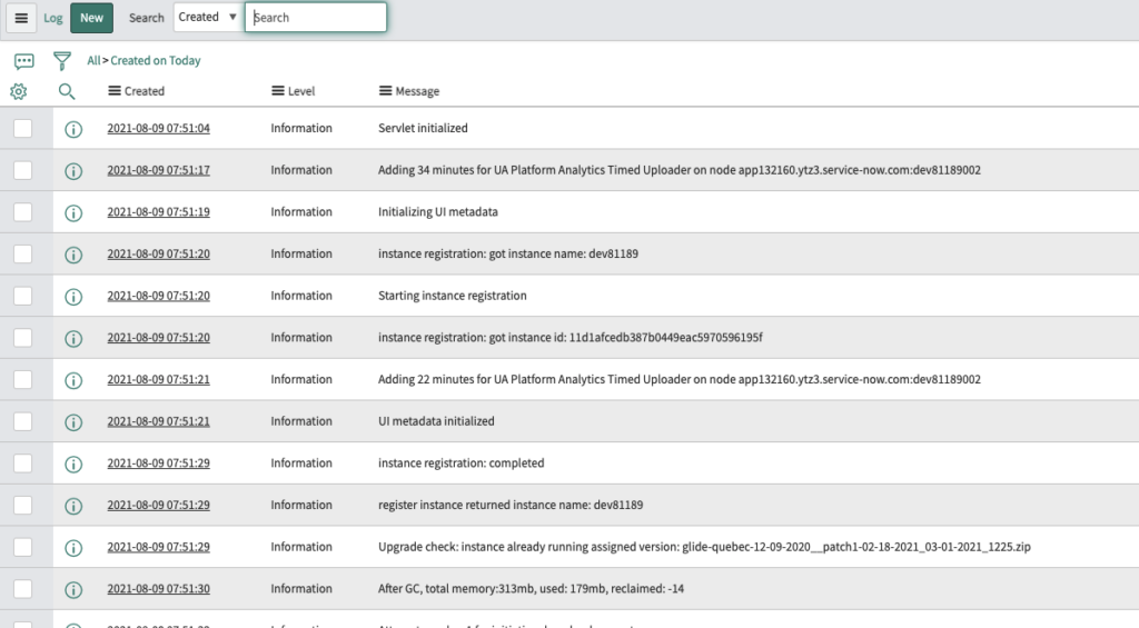 Organize System Logs By Using A Source with gs.log() The Snowball