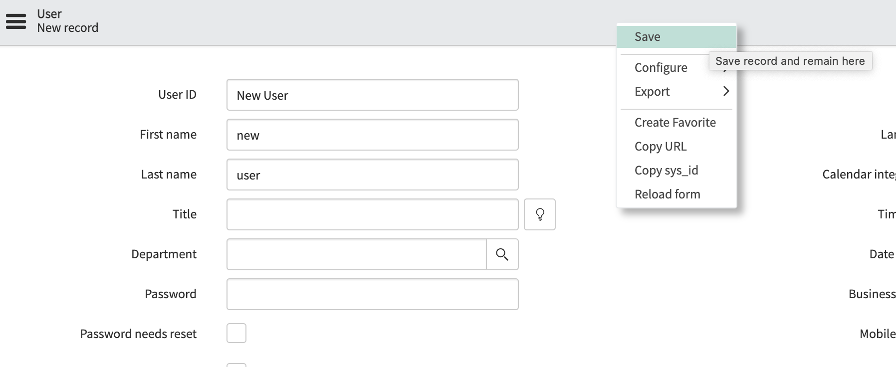How To Create A User in ServiceNow The Snowball