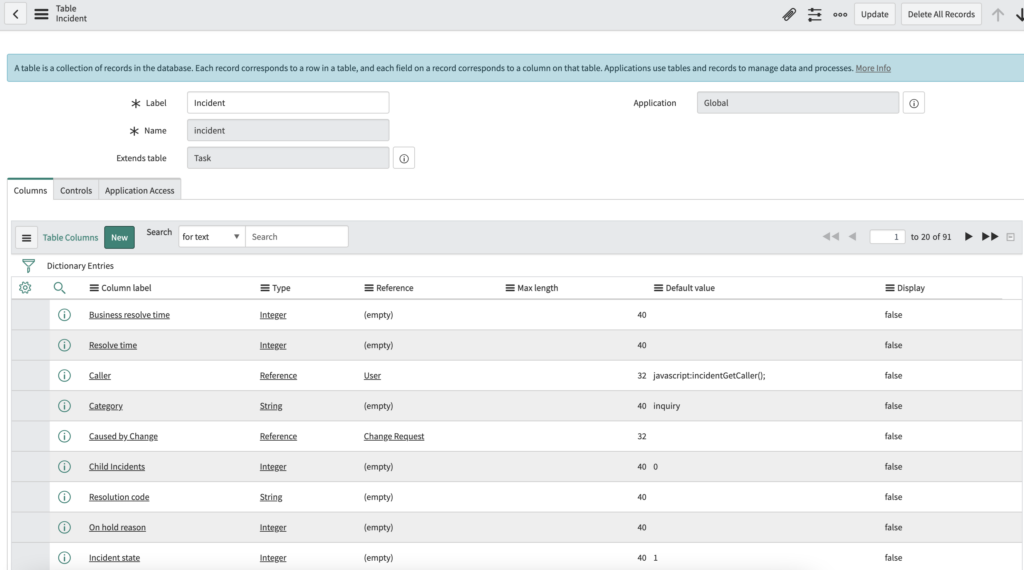 hr task table servicenow