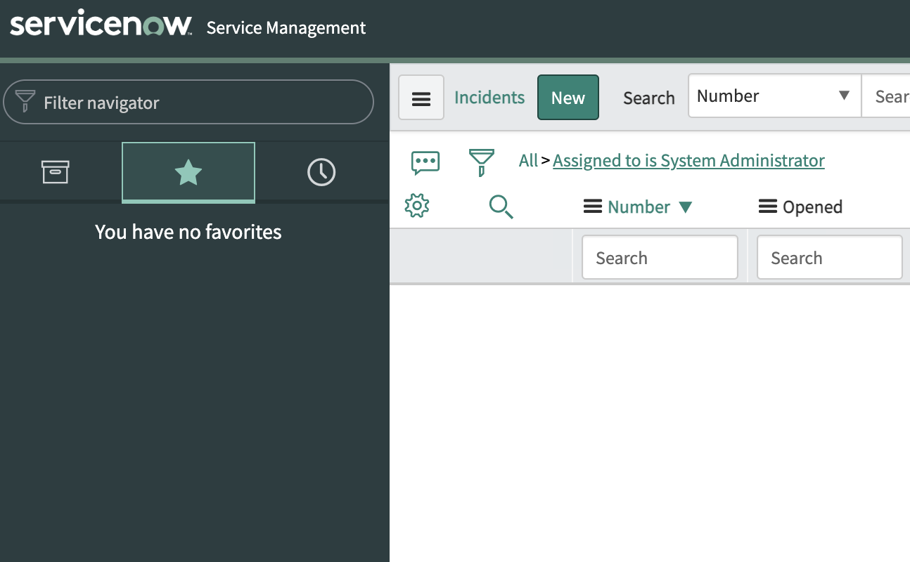 How To Create A Favorites Filter in ServiceNow The Snowball