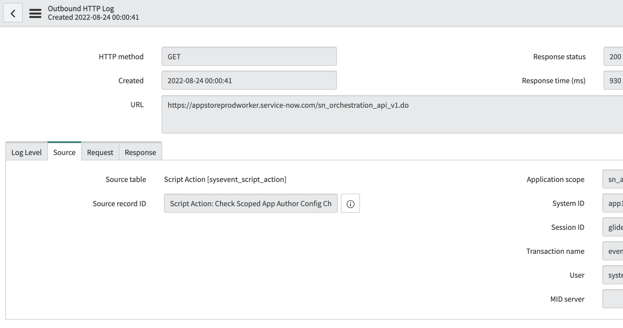 How To View Outbound REST API Calls In ServiceNow - The Snowball