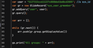Get All Of The Groups For A User - The Snowball