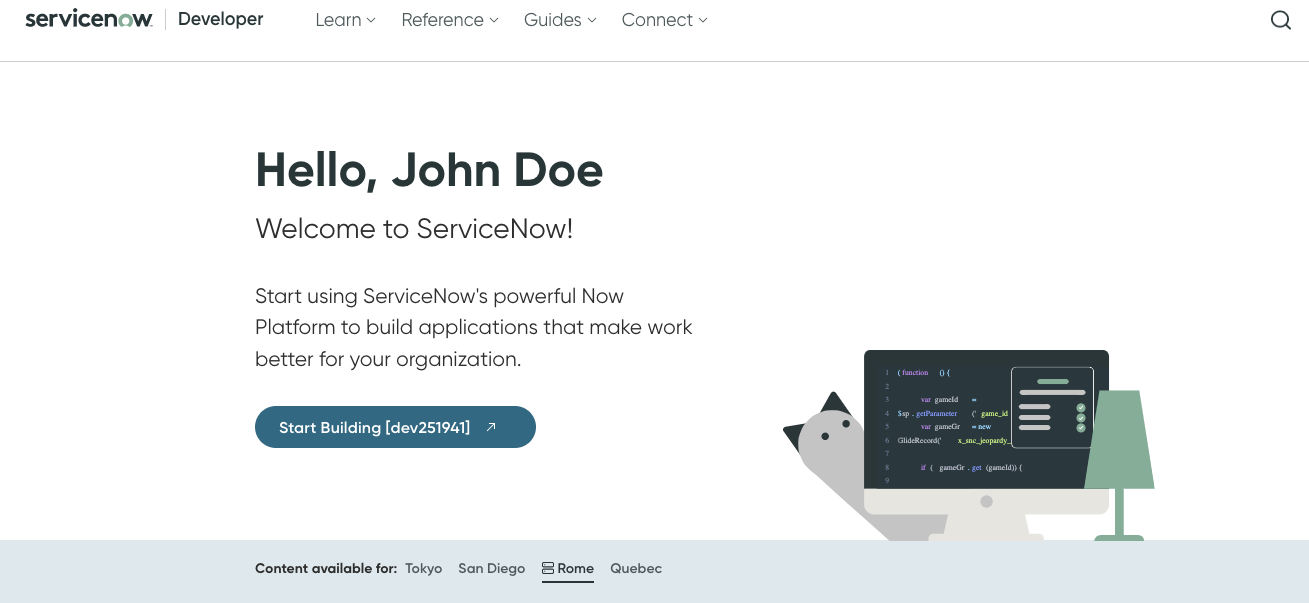 How To Get A ServiceNow Personal Developer Instance (PDI) - The Snowball