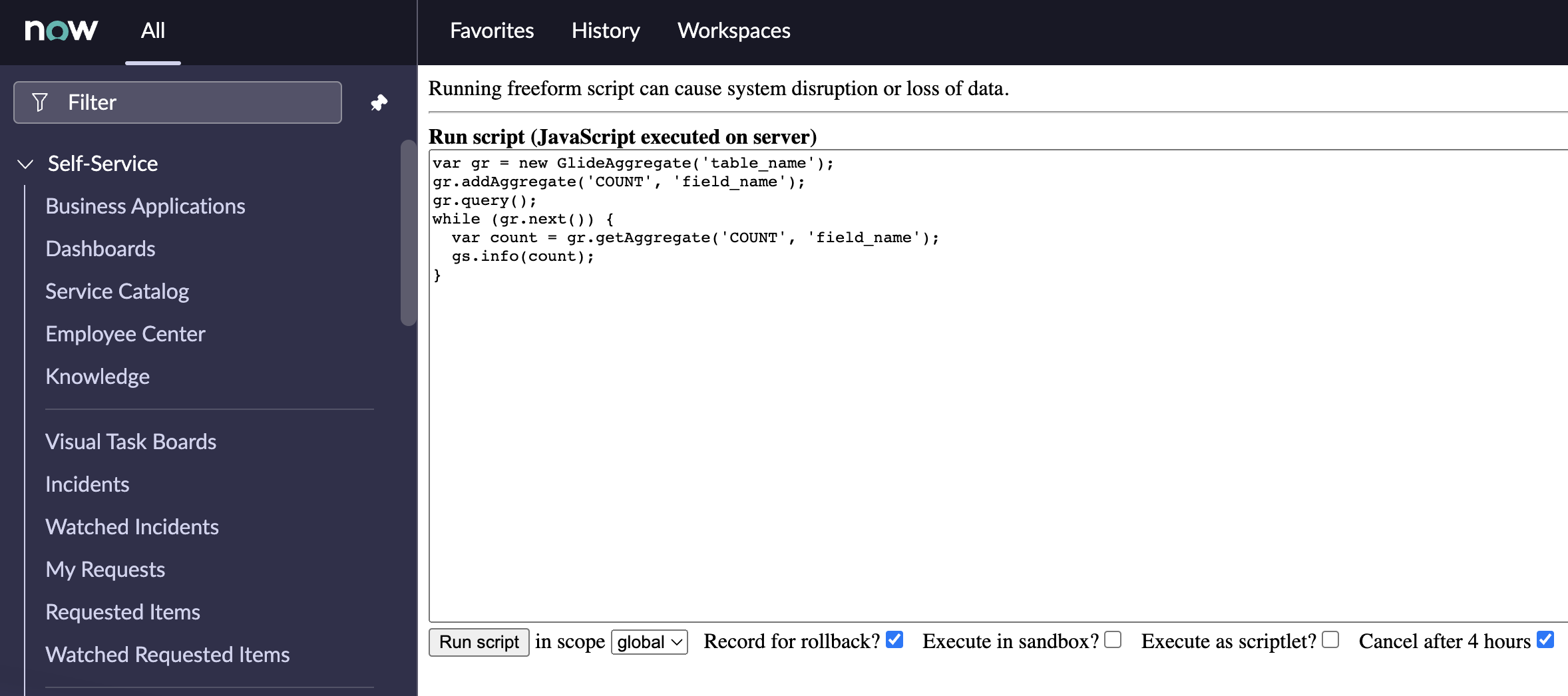 Sql Server Query To Get All Tables Row Count