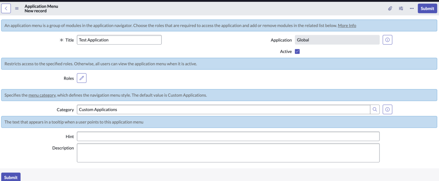 How To Create An Application Module For A Table - The Snowball
