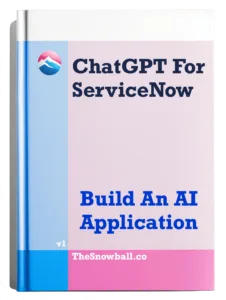 ChatGPT For ServiceNow